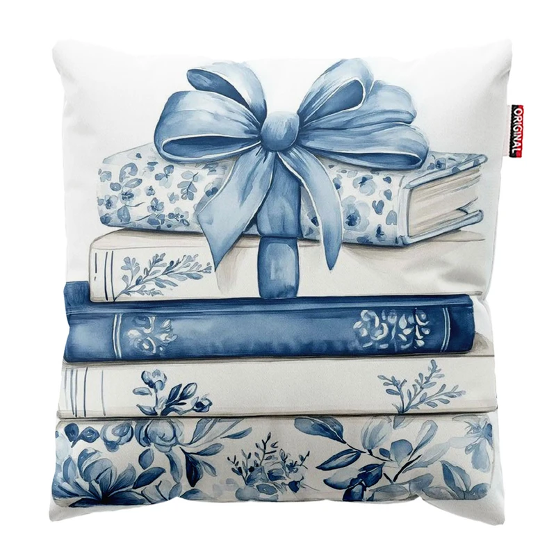 کوسن پاد آفرین مدل کتاب کد 768 سایز 30*30 سانتی متر