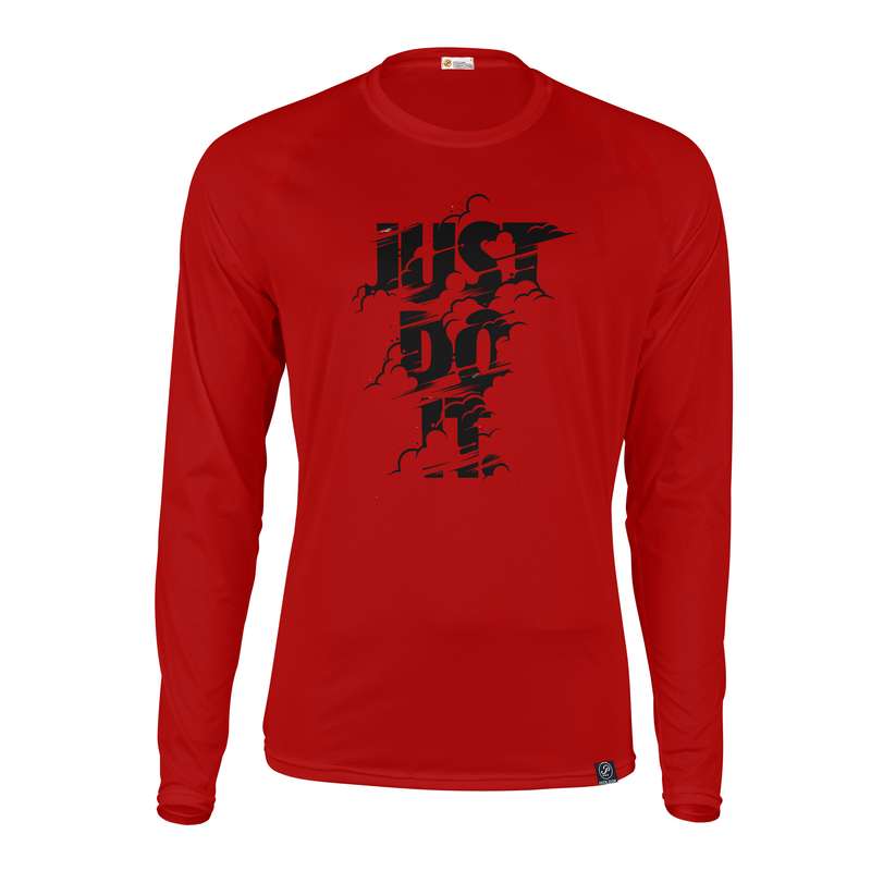 تیشرت آستین بلند مردانه پاتیلوک مدل Just Do It کد 331470