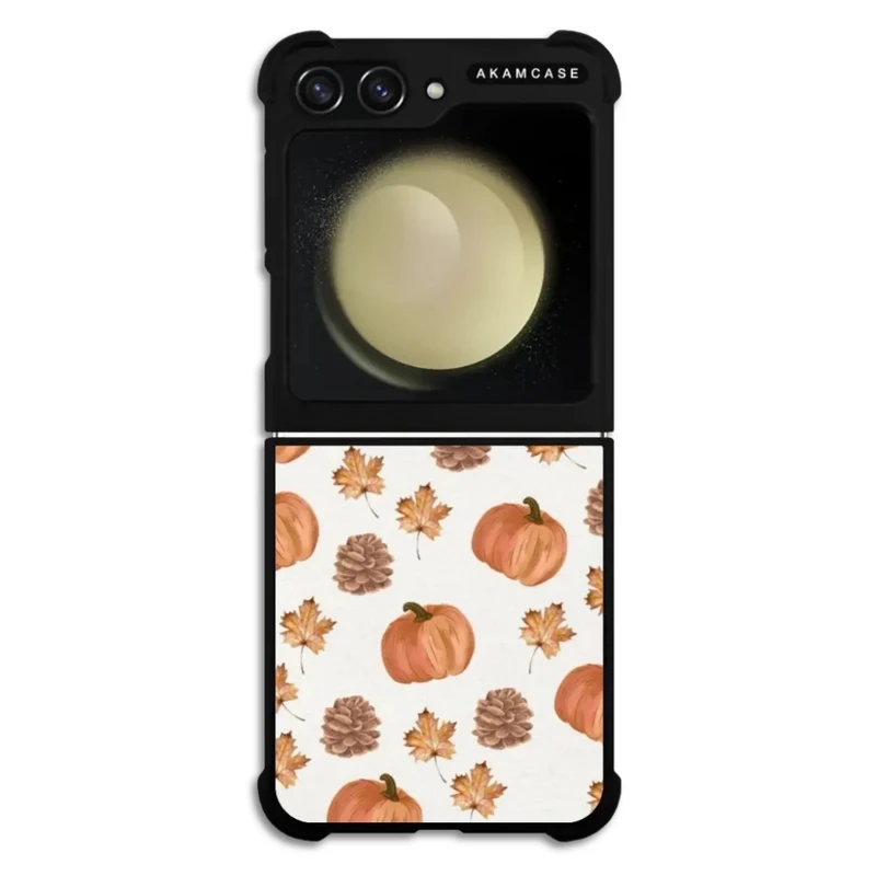 کاور آکام مدل AMC-WSGZFLIP5-PUMPKIN-9 مناسب برای گوشی موبایل سامسونگ Galaxy Z Flip 5