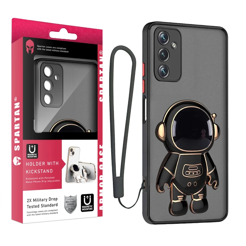 کاور اسپارتان مدل MBC Astronaut strap مناسب برای گوشی موبایل سامسونگ Galaxy S23 FE به همراه بندآویز
