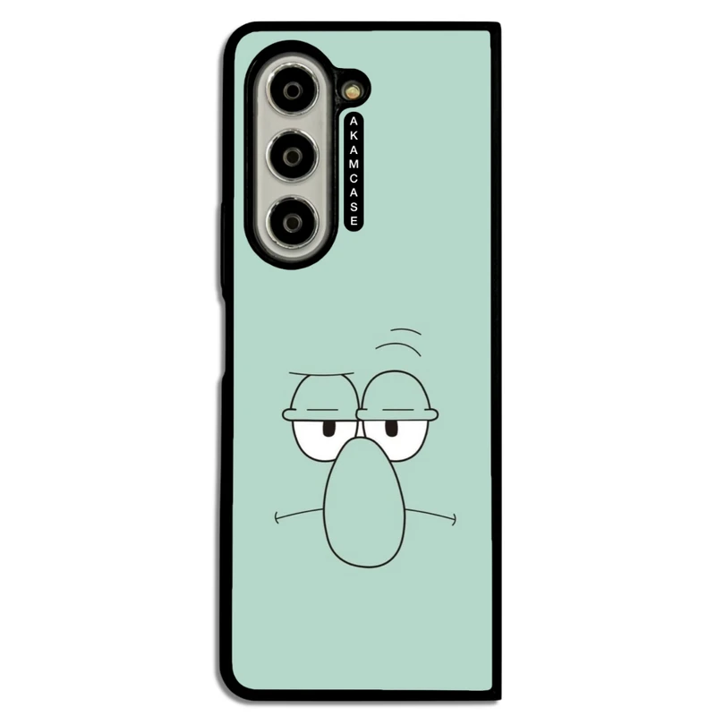 کاور آکام مدل AMC-WSGZFOLD5-SPONGE BOB8 مناسب برای گوشی موبایل سامسونگ Galaxy Z Fold 5