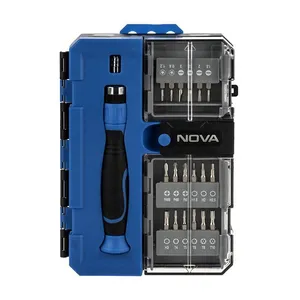 مجموعه 22 عددی سری پیچ گوشتی نووا مدل ORT-20PCS