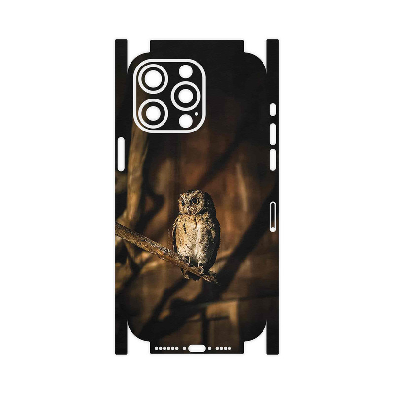 برچسب پوششی ماهوت مدل Owl-FullSkin مناسب برای گوشی موبایل اپل iPhone 15 Pro Max