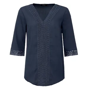 بلوز آستین سه ربع زنانه اسمارا مدل مجلسی کد 8208326