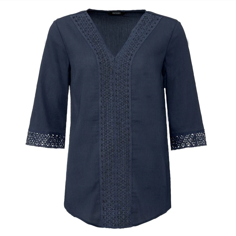 بلوز آستین سه ربع زنانه اسمارا مدل مجلسی کد 8208326