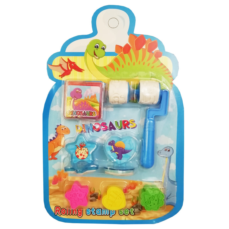 مهر و استامپ طرح دایناسور کد 339 مجموعه 8 عددی