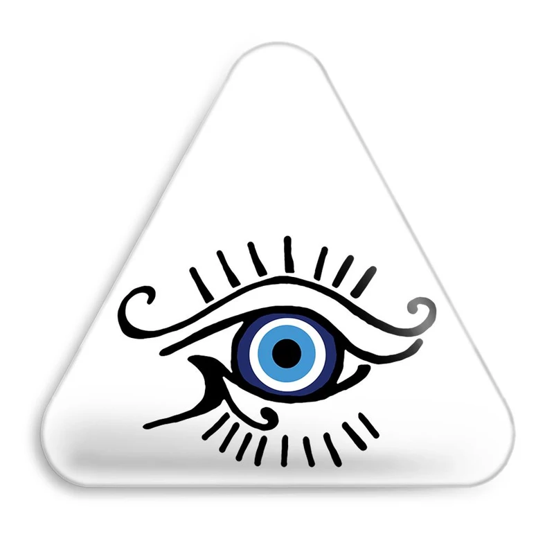 پیکسل خندالو طرح چشم نظر مدل مثلثی کد 22018