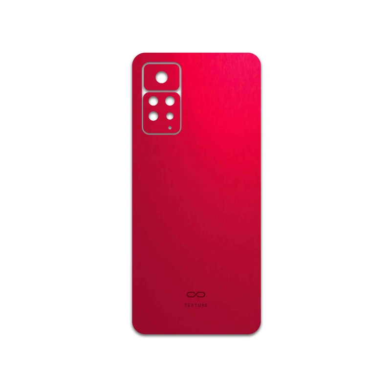 برچسب پوششی ماهوت مدل Matte-Warm-Red مناسب برای گوشی موبایل شیائومی Redmi Note 11 Pro Plus 5G (India)