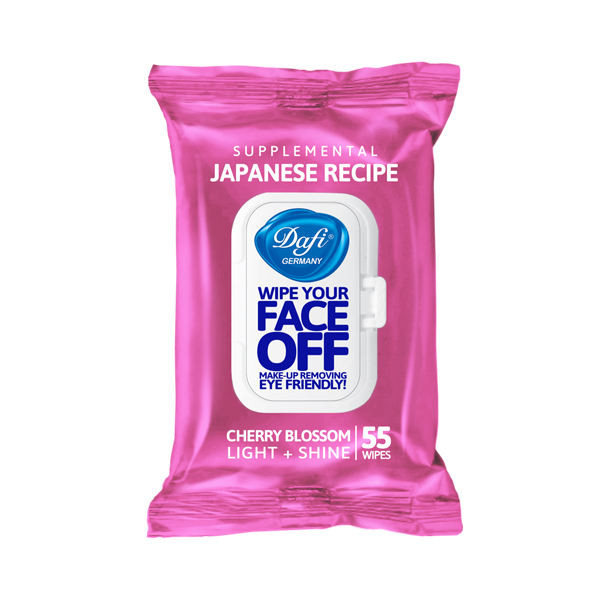 دستمال مرطوب دافی مدل CHERRY BLOSSOM مجموعه 2 عددی