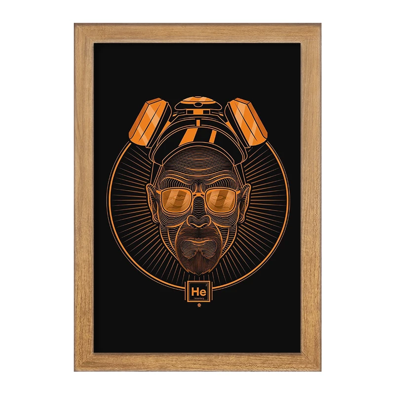 تابلو خندالو مدل والتر وایت سریال بریکینگ بد Breaking Bad  کد 13279