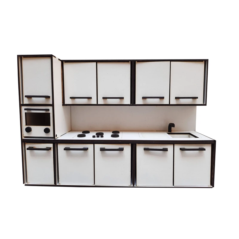 ماکت دکوری مدل کابینت آشپزخانه 