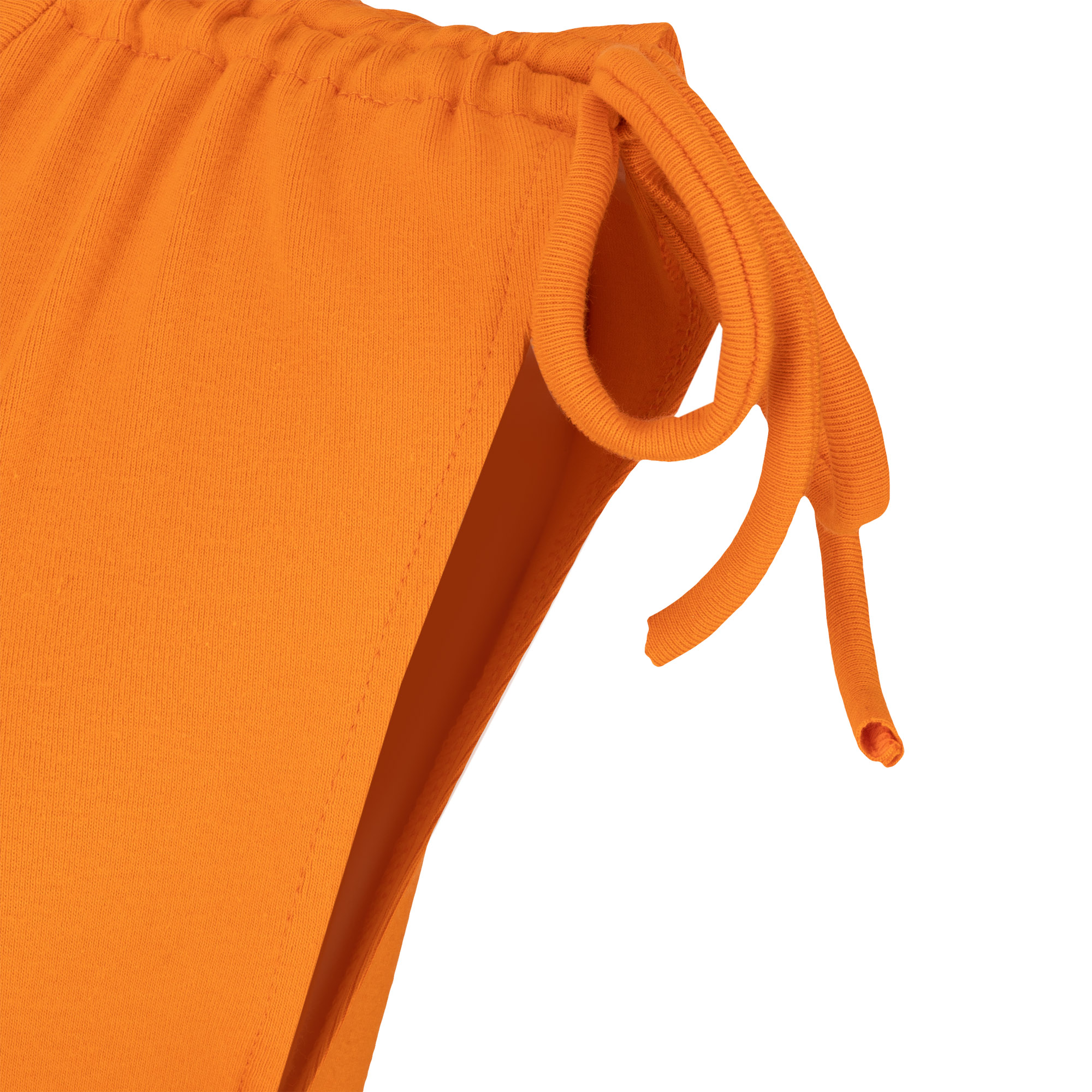 تاپ زنانه سرژه مدل 203379 سرشانه گت دار رنگ نارنجی -  - 4