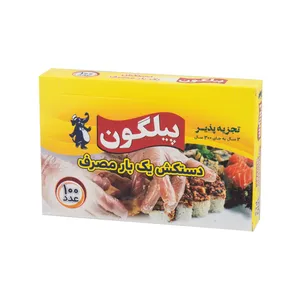 دستکش یکبار مصرف پیلگون مدل 0100 بسته 100 عددی