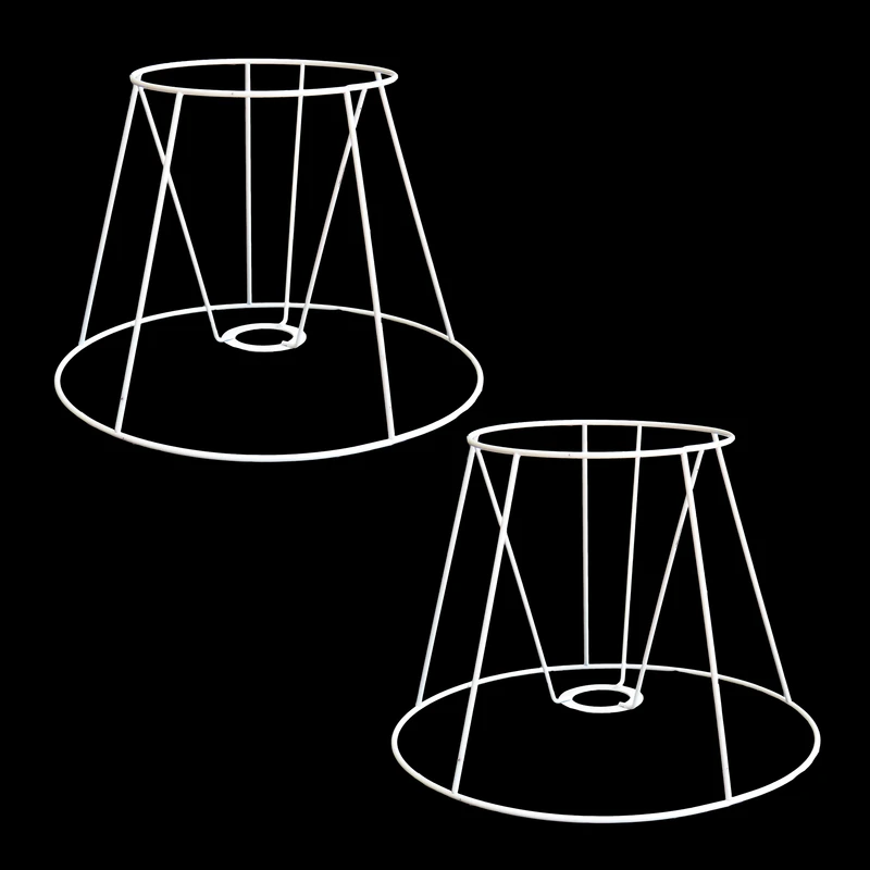 شید آباژور مدل مخروطی اسکلت خام کد m3 مجموعه 2 عددی