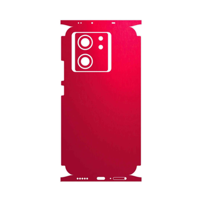 برچسب پوششی ماهوت مدل Matte-Warm-Red-FullSkin مناسب برای گوشی موبایل شیائومی 13T Pro