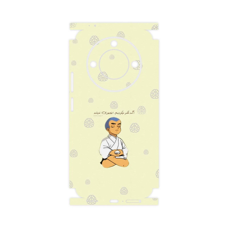 برچسب پوششی ماهوت مدل Ikkyu-san-FullSkin مناسب برای گوشی موبایل آنر X9c Smart