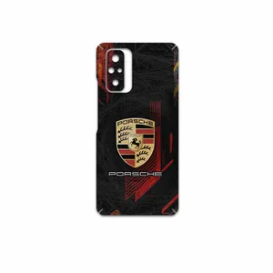 MAHOOT Porsche-Logo Cover Sticker for Xiaomi Redmi Note 10 Pro Max