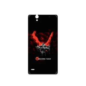 MAHOOT GEARS-OF-WAR-Game Cover Sticker for Sony Xperia C4