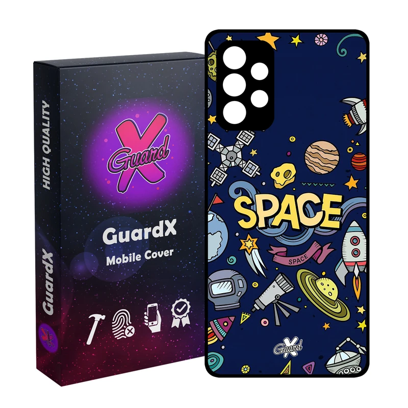 کاور گارد ایکس طرح Galaxy مدل Glass10009 مناسب برای گوشی موبایل سامسونگ Galaxy A73