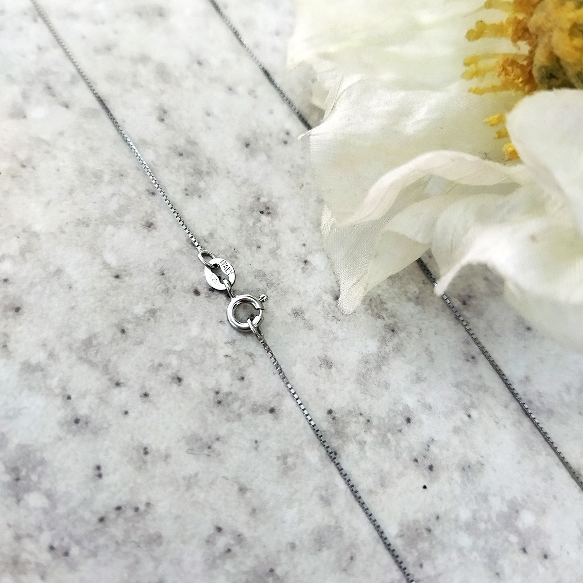 زنجیر نقره زنانه سلین کالا مدل ونیزی ابکاری رادیوم T50