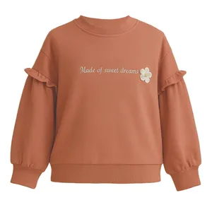 سویشرت دخترانه مدل گل دار