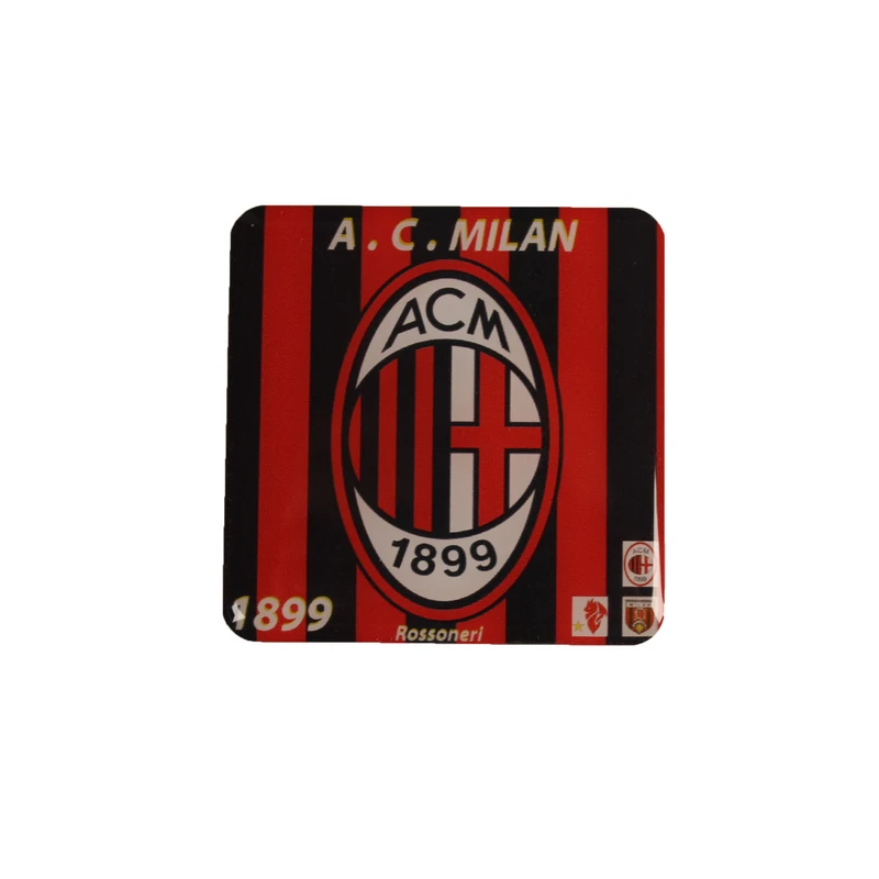 برچسب بدنه خودرو مدل ژله ای طرح باشگاه فوتبال ای سی میلان