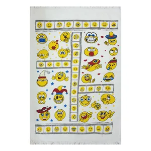  حوله آشپزخانه آکیپک مدل emoji سایز 40x60 سانتی‌متر