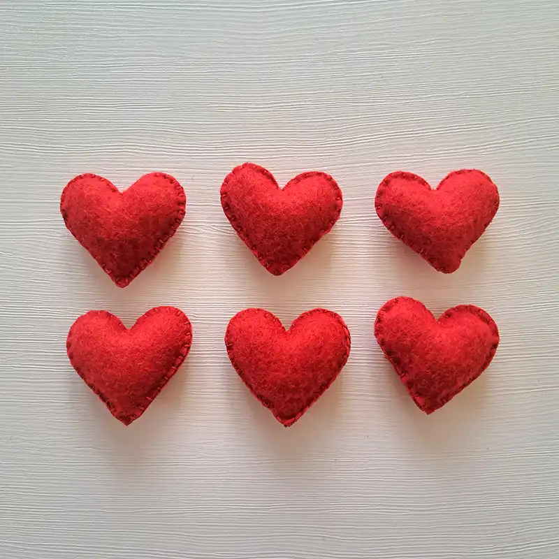 ابزار کادویی مدل قلب بسته 6 عددی