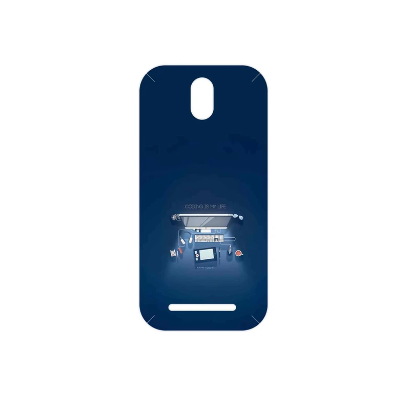 برچسب پوششی ماهوت مدل Programming 3 مناسب برای گوشی موبایل اچ تی سی Desire 500