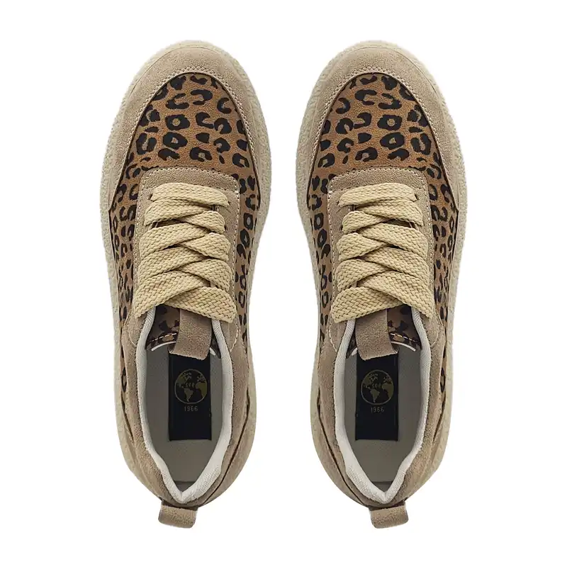 کفش روزمره زنانه سیی مدل پلنگی کد 2110.1