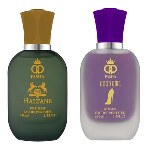 ست عطر و ادکلن پاشا مدل هالتان با رایحه گرم حجم 50 میلی لیتر به همراه عطر پاشا مدل گودگرل با رایحه معتدل حجم 50 میلی لیتر بسته 2 عددی