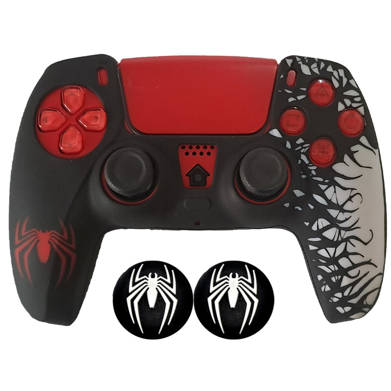محافظ دسته بازی پلی استیشن 5 مدل Spider PS5511 به همراه روکش آنالوگ