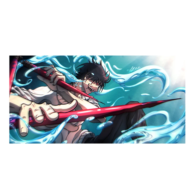 استیکر لپ تاپ و موبایل مدل انیمه طرح جوجوتسو کایسن توجی فوشیگورو Jujutsu Kaisen Toji Fushiguro کد 463