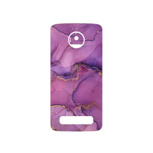 MAHOOT Purple Marble Cover Sticker for Motorola Moto Z