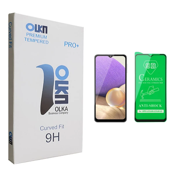 محافظ صفحه نمایش سرامیکی الکا مدل +PRO مناسب برای گوشی موبایل سامسونگ Galaxy A32