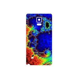 MAHOOT Mathematical Geometric Shape 5 Cover Sticker for Samsung Galaxy Note 4