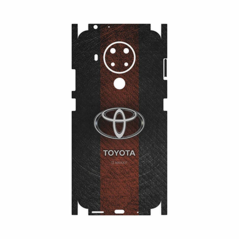 برچسب پوششی ماهوت مدل TOYOTA-Logo-FullSkin مناسب برای گوشی موبایل نوکیا 5.4