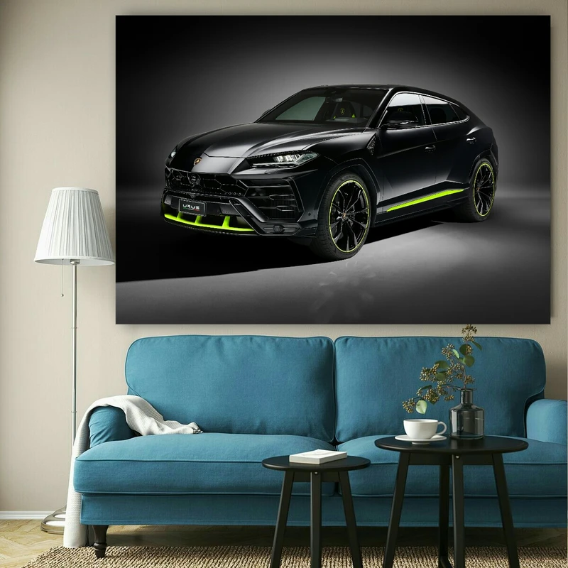  پوستر دیواری طرح ماشین لوکس مدل P1671