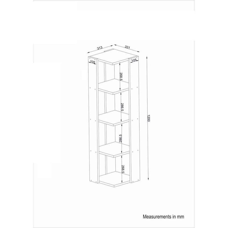 کتابخانه اعیان مدل FH15 کتابخانه اعیان مدل FH15