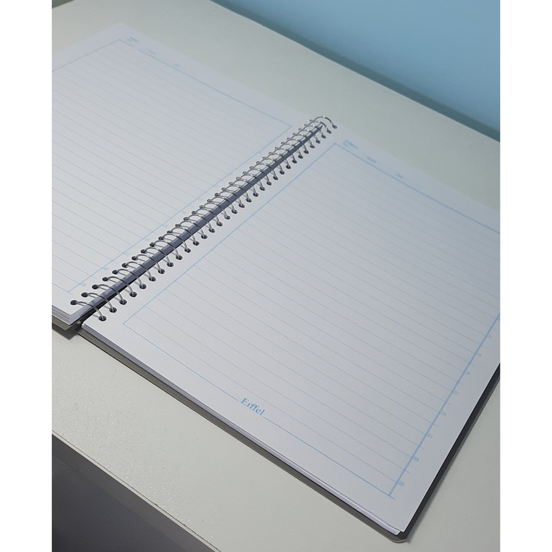 دفتر مشق 100 برگ ایفل کد 003 بسته 6 عددی