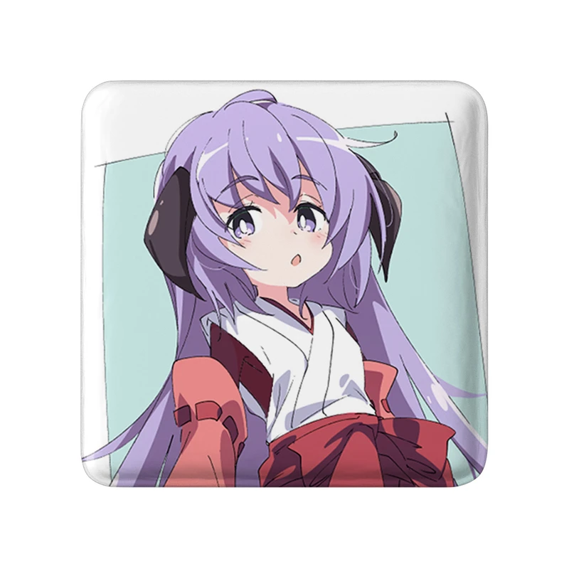 مگنت خندالو طرح هانیو انیمه هیگوراشی وقتی اشک می ریزد  مدل مربعی کد 18157