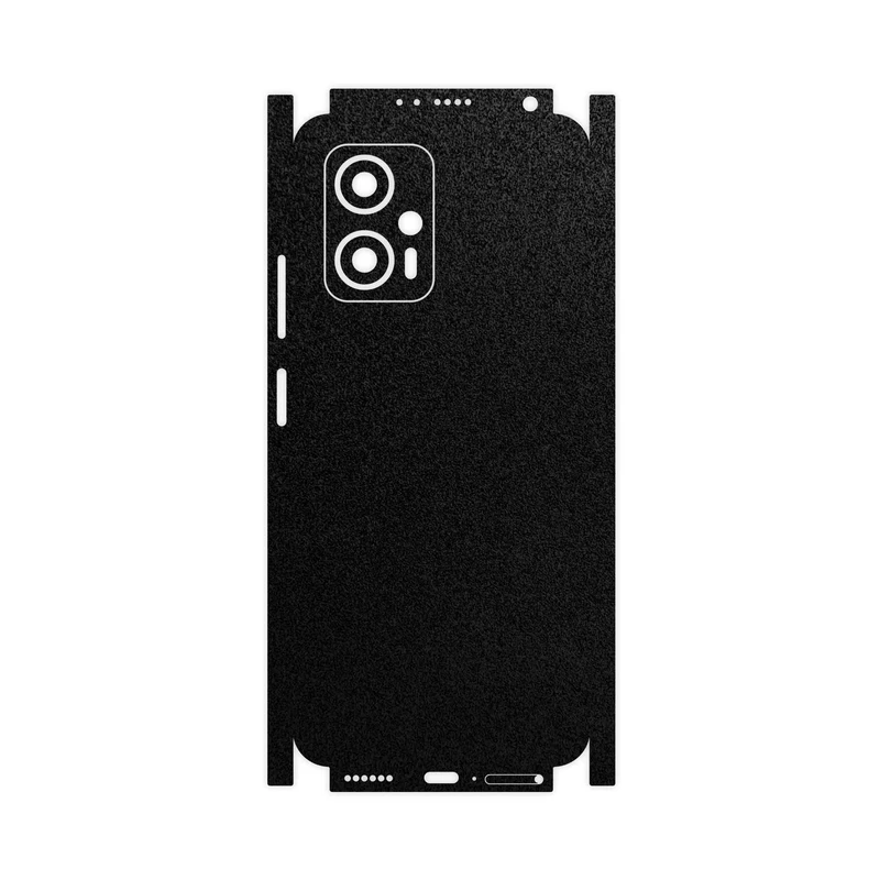 برچسب پوششی ماهوت مدل Black-Suede-FullSkin مناسب برای گوشی موبایل شیائومی Poco X4 GT