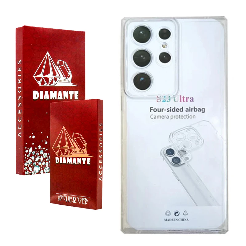 کاور دیامانته مدل nocolor Rd مناسب برای گوشی موبایل سامسونگ Galaxy S22 Ultra