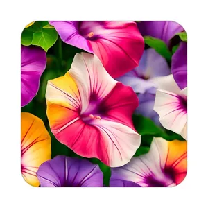 زیر لیوانی کاکتی طرح گل مدل mp16730