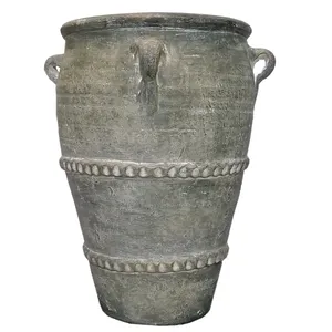 کوزه سفالی مدل خمره پتینه کد 211