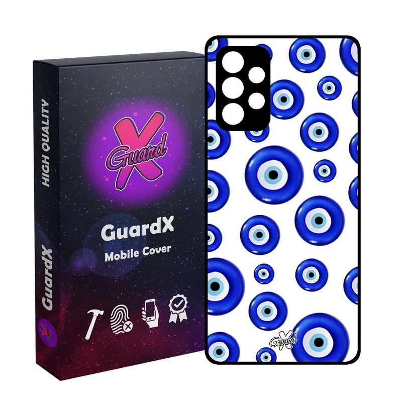 کاور گارد ایکس طرح چشم نظر مدل Glass10432 مناسب برای گوشی موبایل سامسونگ Galaxy A52/A52S