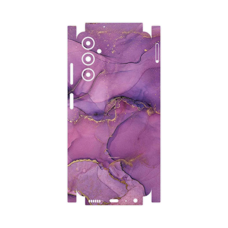 برچسب پوششی ماهوت مدل Purple Marble-FullSkin مناسب برای گوشی موبایل سامسونگ Galaxy A05s
