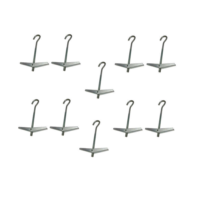 قلاب پروانه ای مدل P-100-10 بسته 10 عددی