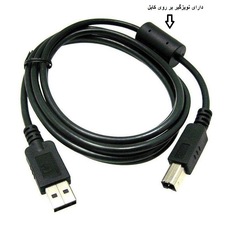 کابل USB پرینتر اچ پی مدل MR-K549 طول 3 متر 1