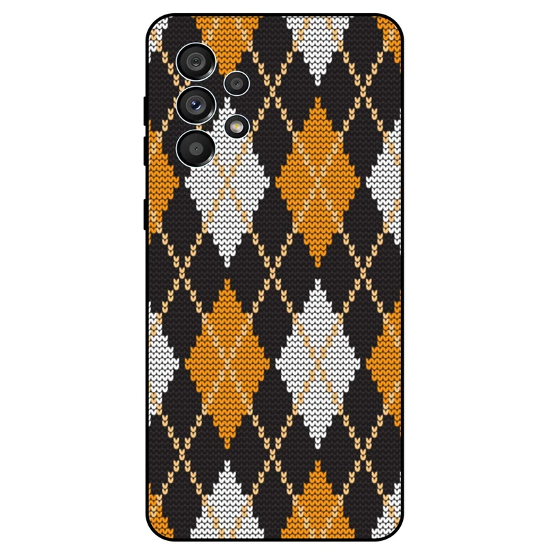 کاور مگافون طرح بافت مدل 8104 مناسب برای گوشی موبایل سامسونگ Galaxy A23 5G